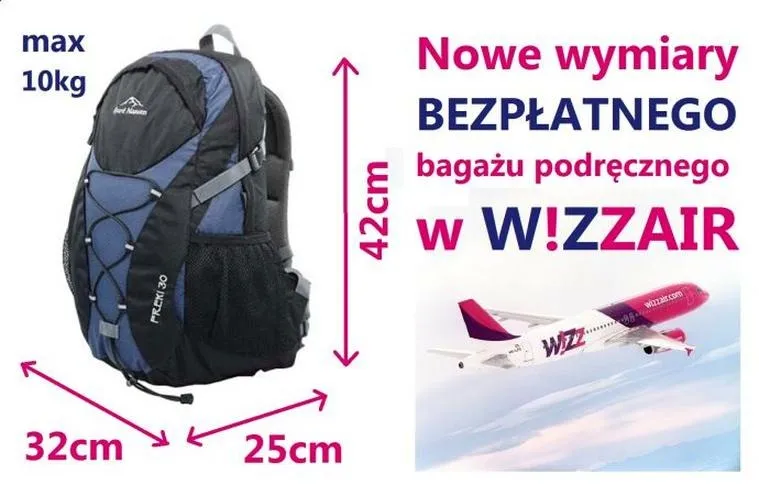 Co warto wiedzieć o bagażu podręcznym Wizzair? Jakie jedzenie można zabrać na pokład?
