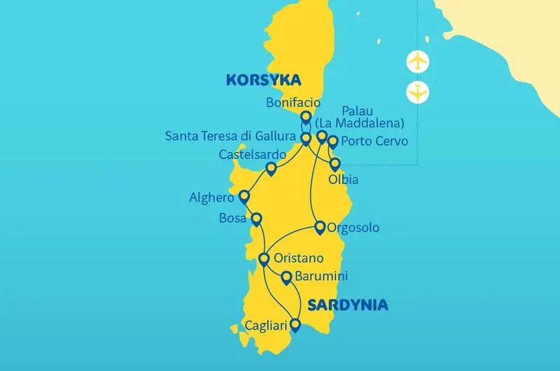 Jak długo trwa lot z Poznania na słoneczną Sardynię?