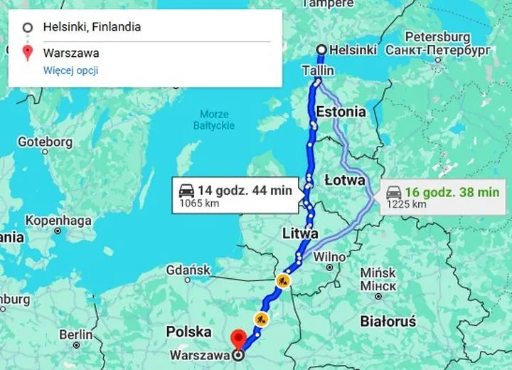 Jak długo trwa lot z Warszawy do Helsinek? Sprawdź najważniejsze informacje!
