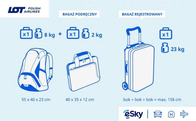 Bagaż podręczny do samolotu