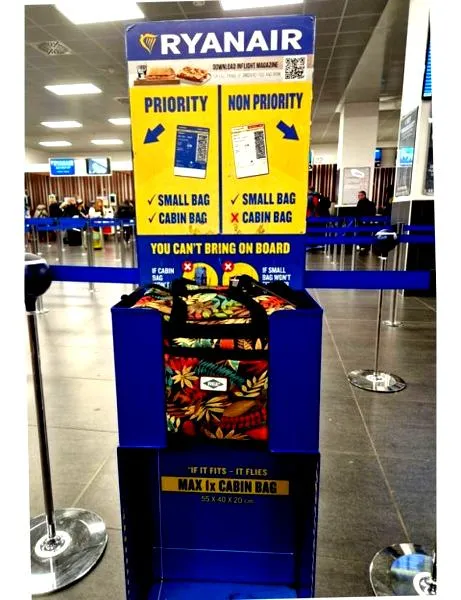 Bagaż w Ryanair