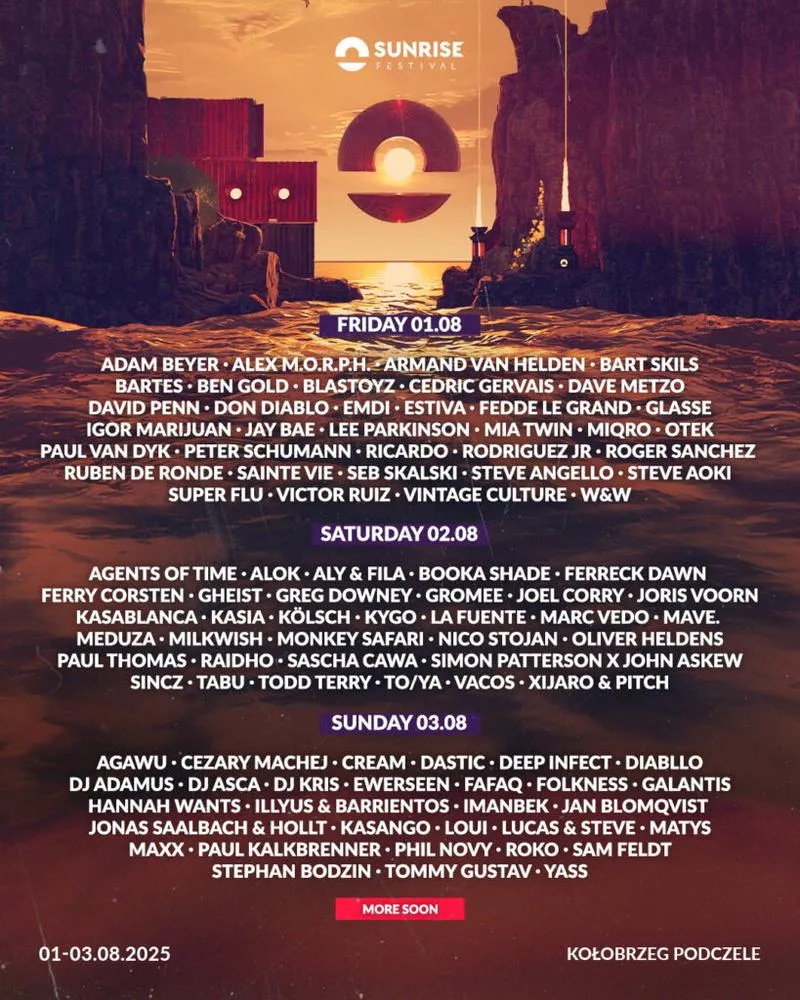 Ceny biletów na Sunrise