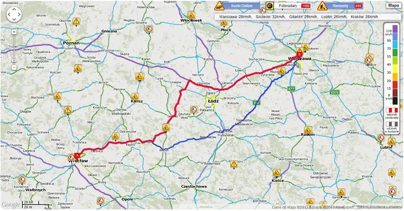 Linie lotnicze Wrocław Warszawa