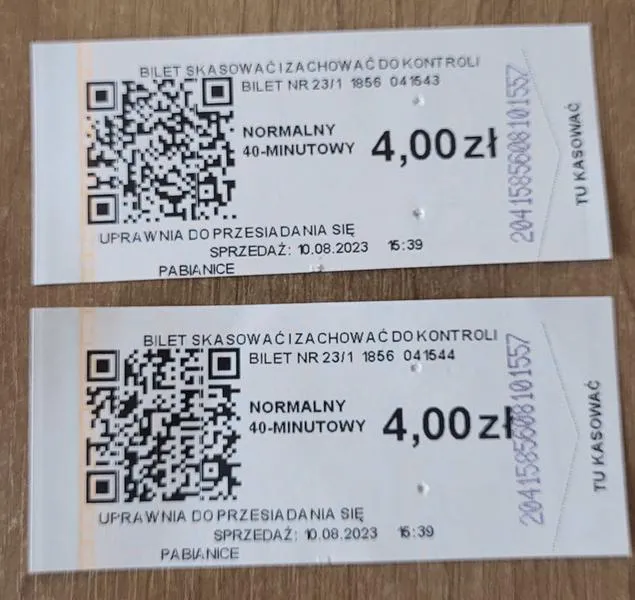 Mobilne biletomaty komunikacja miejska