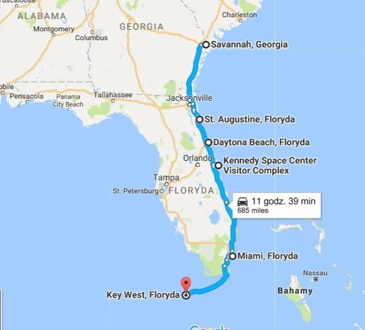 Plażowanie na Florydzie wiosną