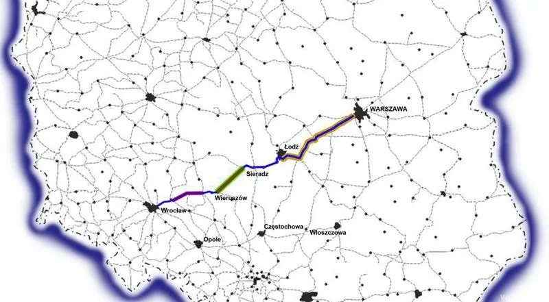 Przelot Wrocław Warszawa