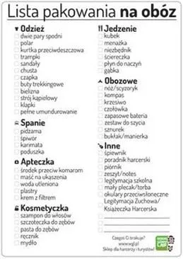 Spakować walizkę na wakacje