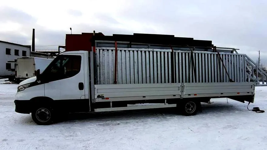 Transport bramy garażowej