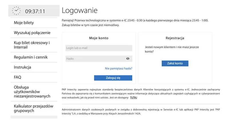 Zwrot biletu PKP online i w kasie biletowej