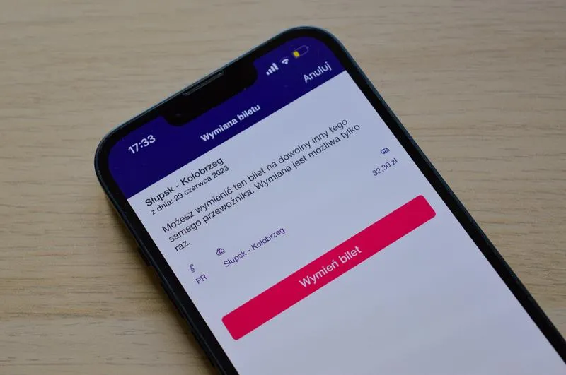 Zwrot i odwołanie biletów Koleo